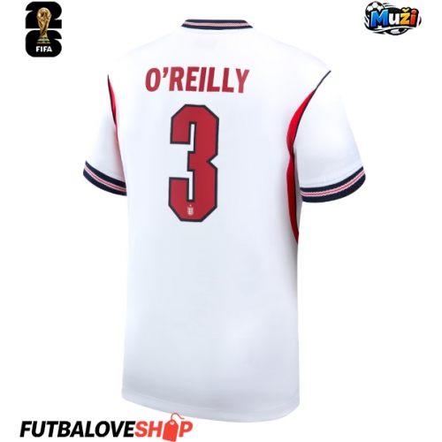 Dres Anglicko Nico O'Reilly #3 Domáci MS 2026 Krátky Rukáv